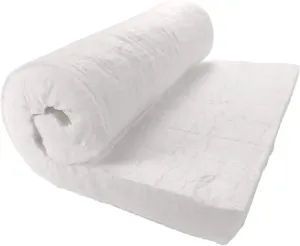 Ceramic Fiber Insulation, 2" Thick x 15" x 24", 2400F Fireproof Insulation Blanket, 3033E