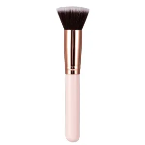 Champagne Makeup Brushes Flat Top Foundation Brush Large Face Brush Repair Brush Brush for Liquid Cream Powder
