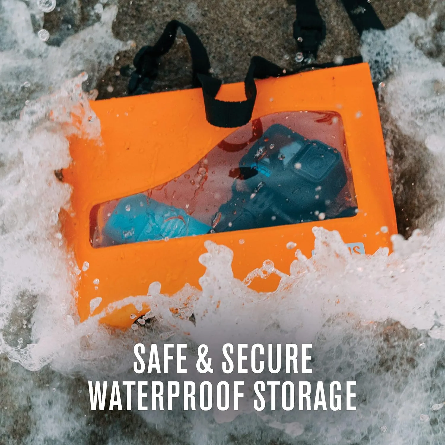 Chums Shuttle Splash Sack - Packable & Portable Waterproof Dry Bag for the Outdoors & On the Water - Pink