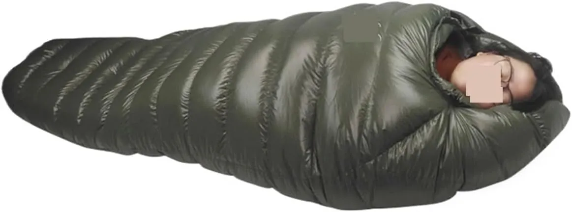 Cold Weather Down Sleeping Bag | Winter Camping Gear for Extreme Conditions