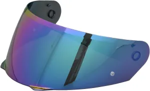 Compatible With HJC i90 Helmet Visor Replacement HJ 33 Shield Tinted Visor Helmet Accessories (Rainbow)