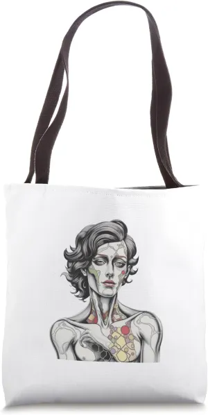 Cyber Muse Tote Bag