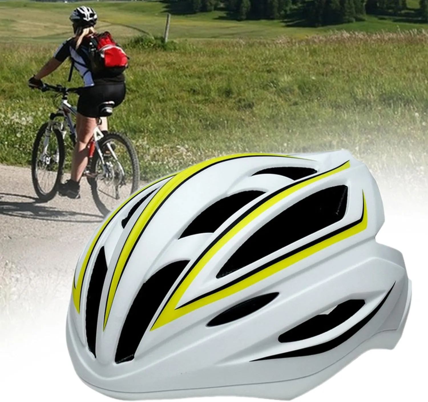 Cycling Headgear for Men Adults Shock Absorbing Design for Biking and Skateboarding