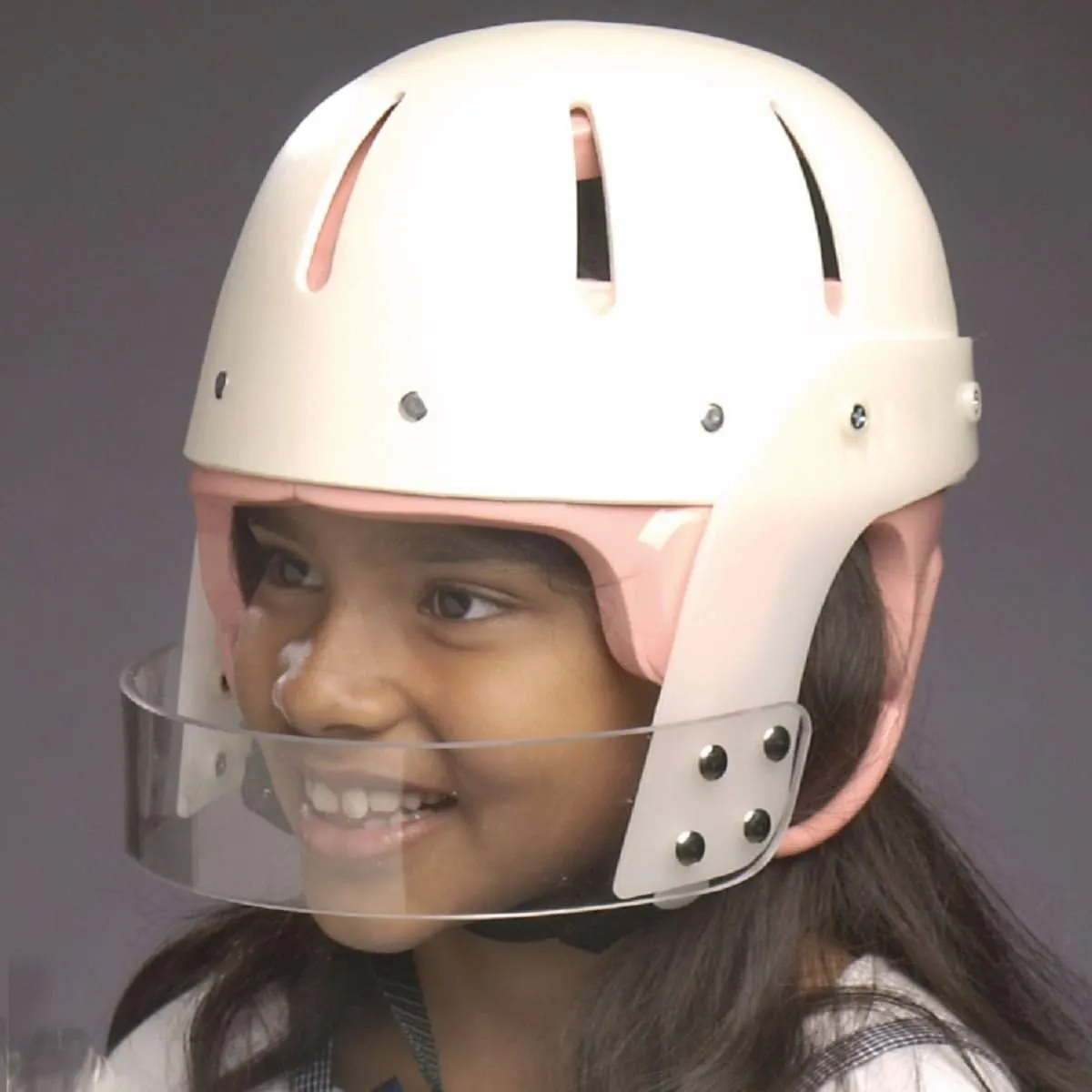 Danmar Hard Shell Helmet with Face Bar (Medium, Casa Tan)