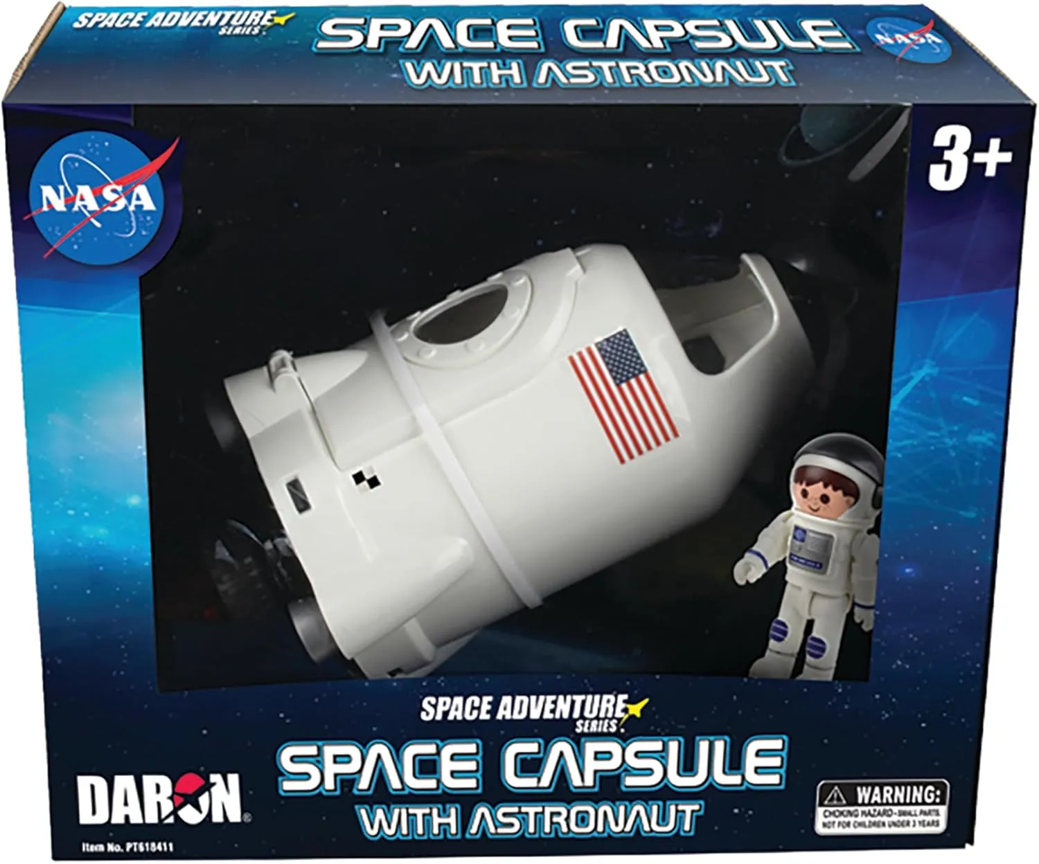 Daron Space Adventures Series: Space Capsule w/Astronaut (PT618411)
