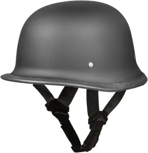 Daytona Half Shell German Motorcycle Helmets, DOT Approved for Superior Safety and Style – Comfortable, Durable, and Perfect for Riders Who Want a Retro Look with Modern Protection Standards