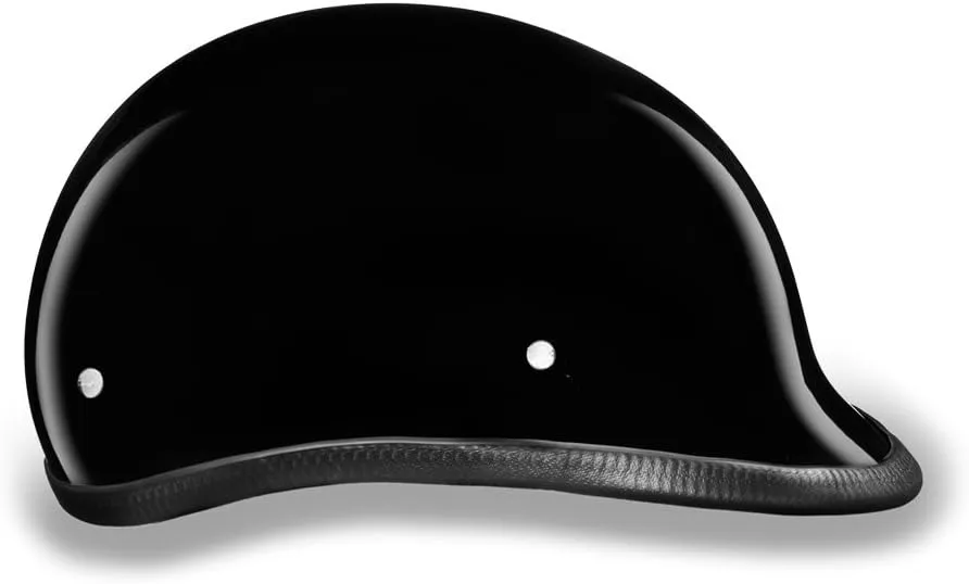 Daytona Helmets Half Shell Hawk Motorcycle Helmet | DOT Approved | Lightweight, Durable Protection with a Bold Edge-Built for Thrill-Seekers | Ride with Attitude and Assurance Every Mile