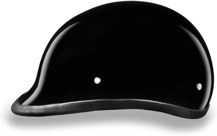 Daytona Helmets Half Shell Hawk Motorcycle Helmet | DOT Approved | Lightweight, Durable Protection with a Bold Edge-Built for Thrill-Seekers | Ride with Attitude and Assurance Every Mile