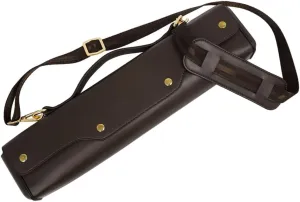 DECHOUS Flute Carrying Bag Stylish Flute Shoulder Bag Handle Waterproof Sturdy for Outdoor Performances