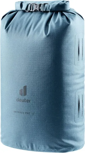 Deuter Drypack Pro 20L, Waterproof 20-Liter Storage Pack Sack for Trekking, Hiking, Bikepacking & Mountain Climbing - Atlantic