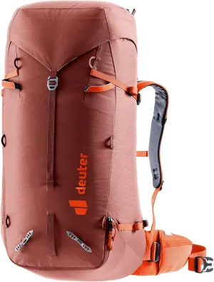 Deuter Unisex 44  8 L Guide Alpine Backpack, Redwood-Papaya, 44 8 Liter