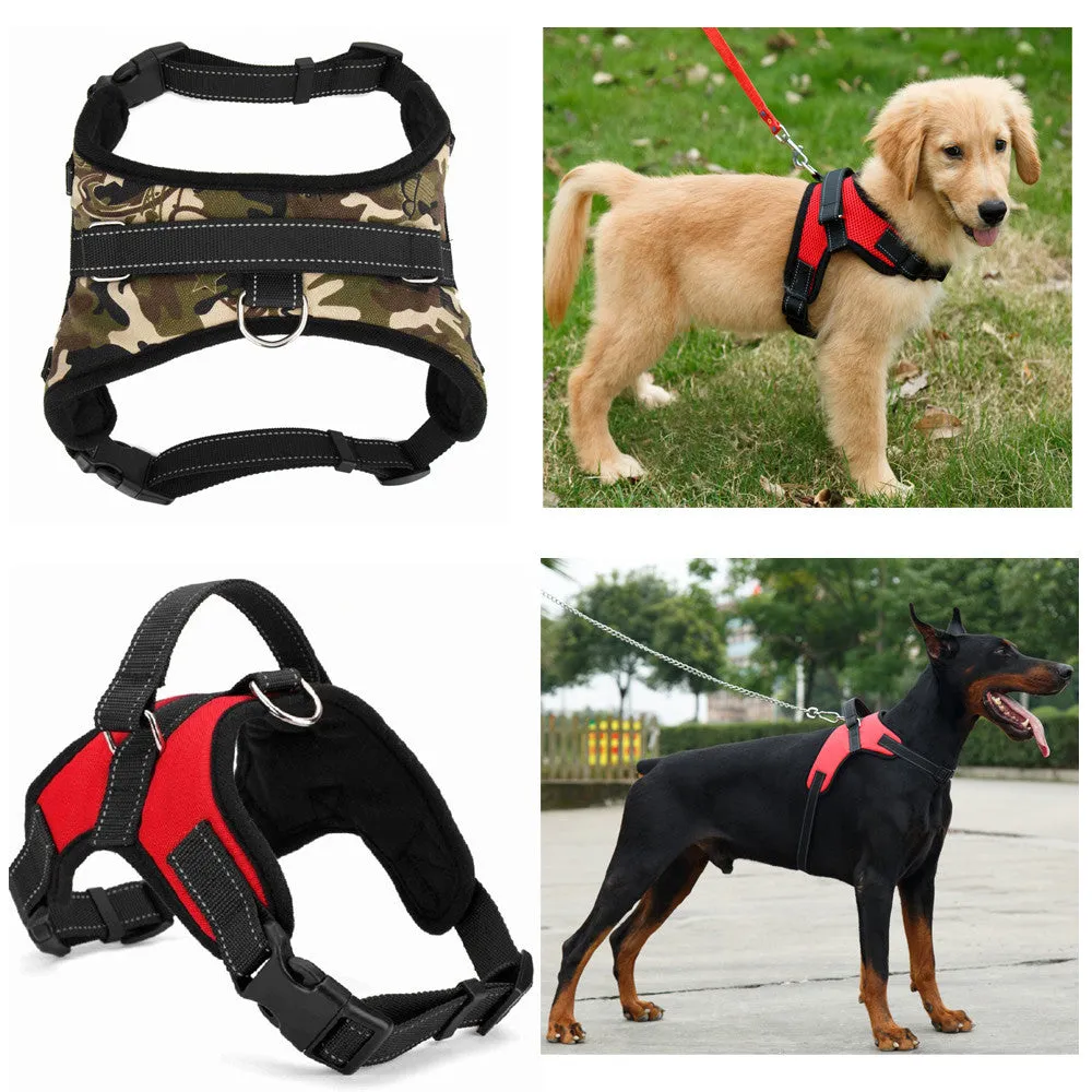 Dog Harness Collar Adjustable Padded Extra Large