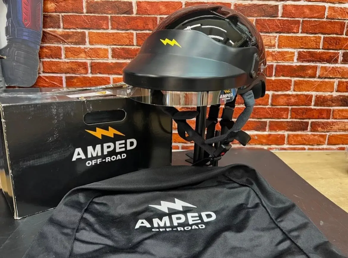 DOT Certified UTV Open Face Helmet - Lightweight Composite Open Face Helmet for Off-Road Adventures