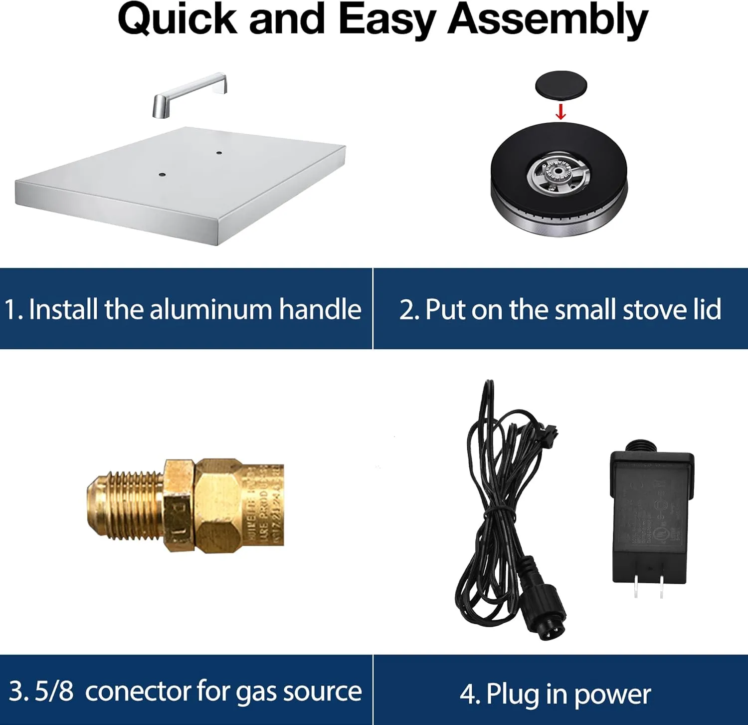 Double Grilling Side Burners for Outdoor Kitchen, 2 * 15,000BTU Liquid Propane Burners, Duty Heavy 304 Stainless Steel, Built-in Side Burner for BBQ Island Grill, with Natural Gas Kit