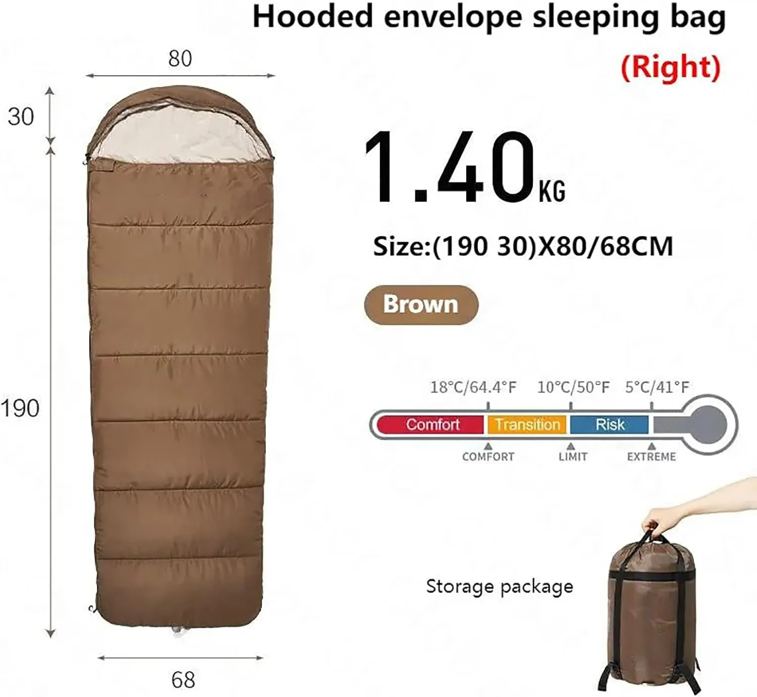 Double Sleeping Bag, Sleeping Bag with 2 Pillows, Protable -5℃~15℃ Warm Cotton 1.4kg/1.8kg Ultralight Spliced Envelope for Camping, Backpacking or Hiking