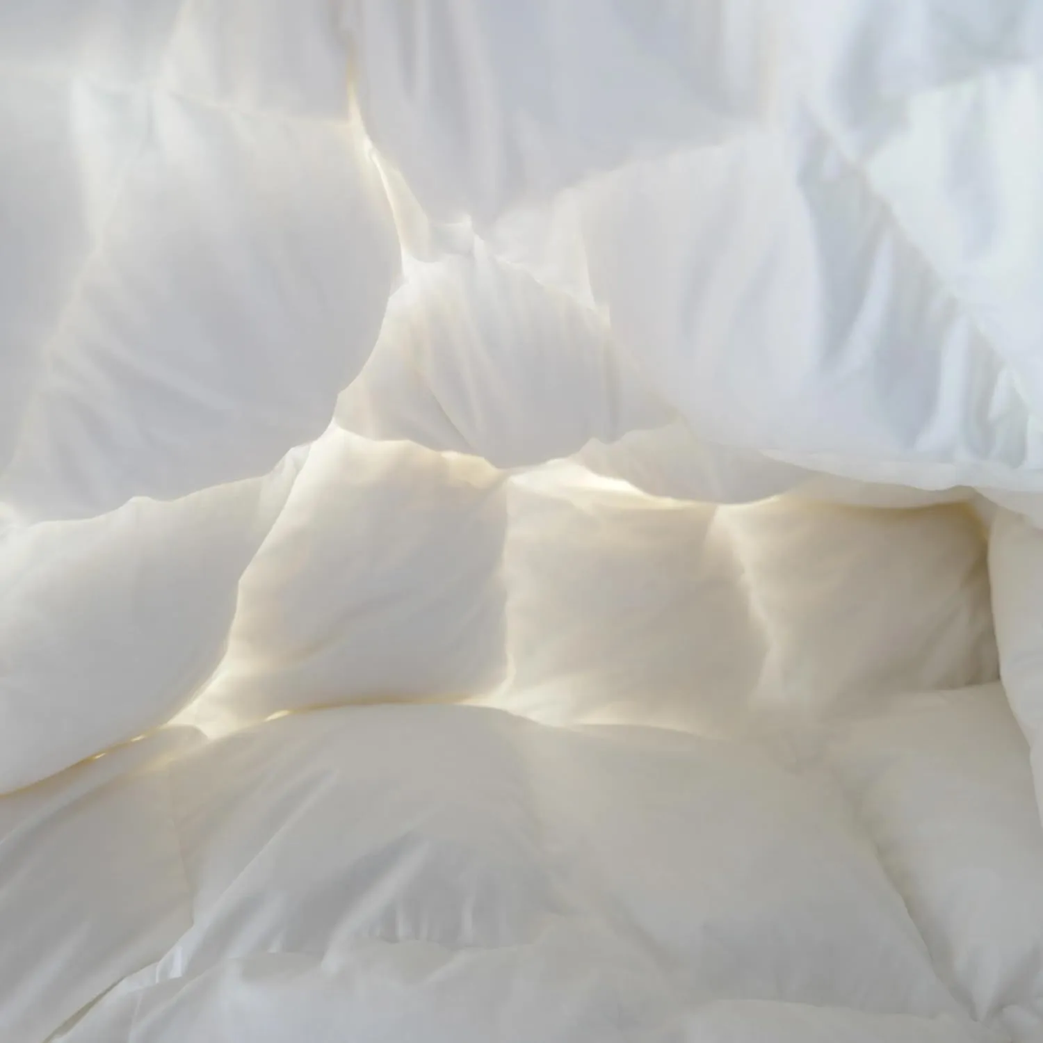 Down Comforter,White Luxury Hypoallergenic Duvet, All Season Hotel Collection Down Feather 800Fill Comforter, Smooth Touch Blanket(King Size,106x90)