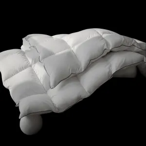 Down Comforter,White Luxury Hypoallergenic Duvet, All Season Hotel Collection Down Feather 800Fill Comforter, Smooth Touch Blanket(King Size,106x90)