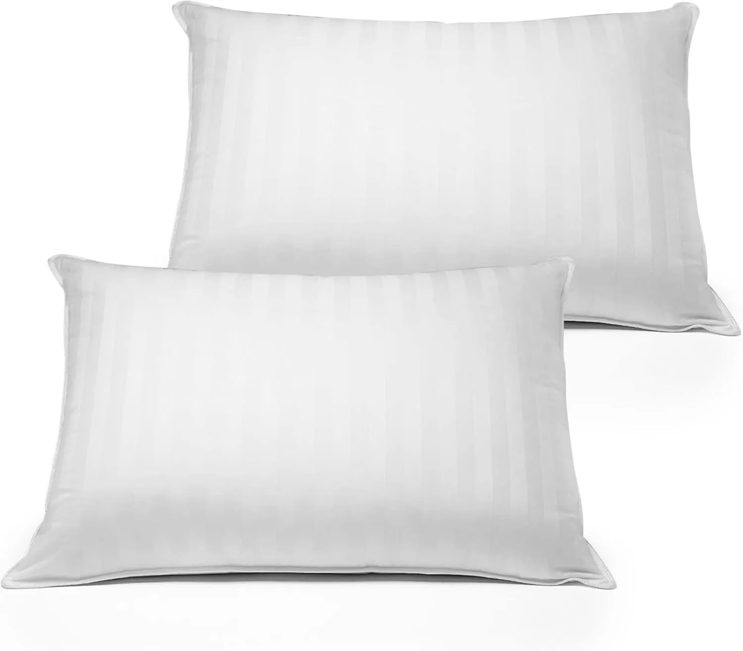 Dream Solutions USA 100% Hungarian White Goose Down Pillow, Luxury 700 Fill Power King Size (Pack of 2)