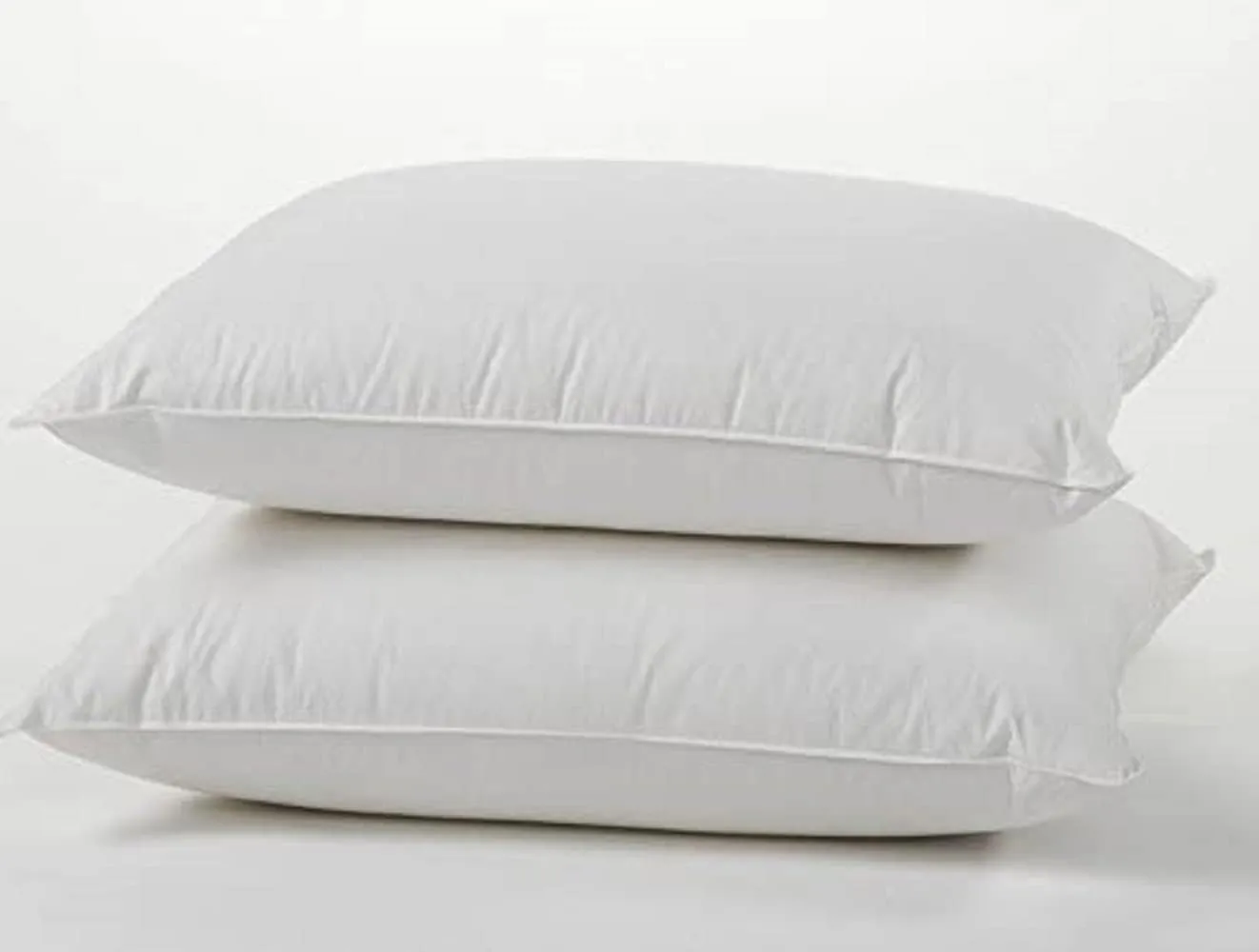 Dream Solutions USA 100% Hungarian White Goose Down Pillow, Luxury 700 Fill Power King Size (Pack of 2)