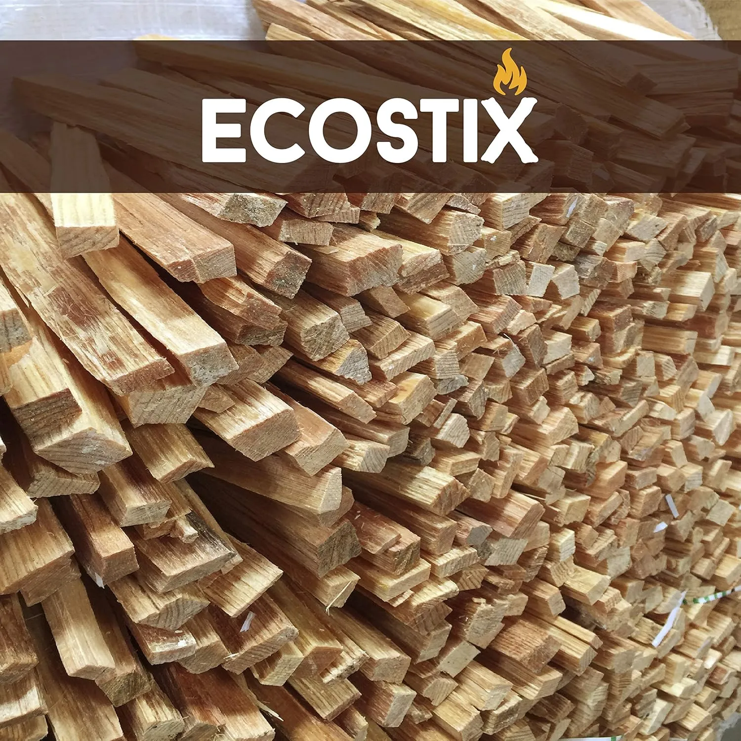 Eco-Stix Fatwood Fire Starter Kindling Firewood Sticks Bulk Packaged Firestarters 100% All Natural Resin Ocote 50LB