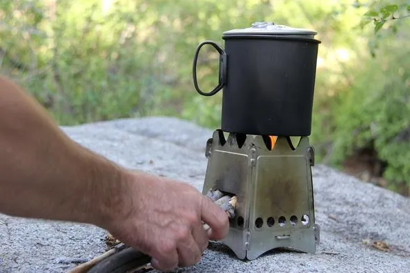 Emberlit- Original Stainless Lightweight Backpacking Stove