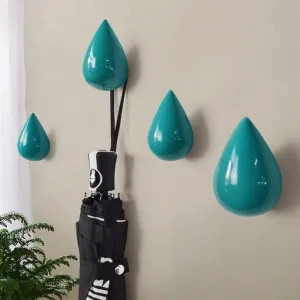 ESUPPORT Modern Decor Creative Coat Hanger Hooks Dressing Room Wall Decoration (Green, Large)