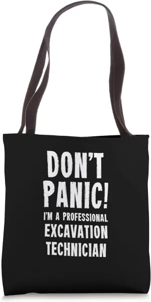 Excavation Technician Tote Bag