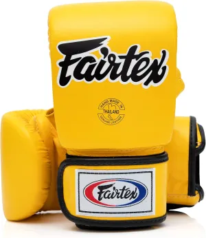 Fairtex TGO3 Muay Thai Boxing Gloves for Men, Women, Kids | Special Open Thumb Design | MMA Gloves, Kickboxing, Gym, Fitness | Premium Quality, Light Weight & Shock Absorbent Boxing Gloves