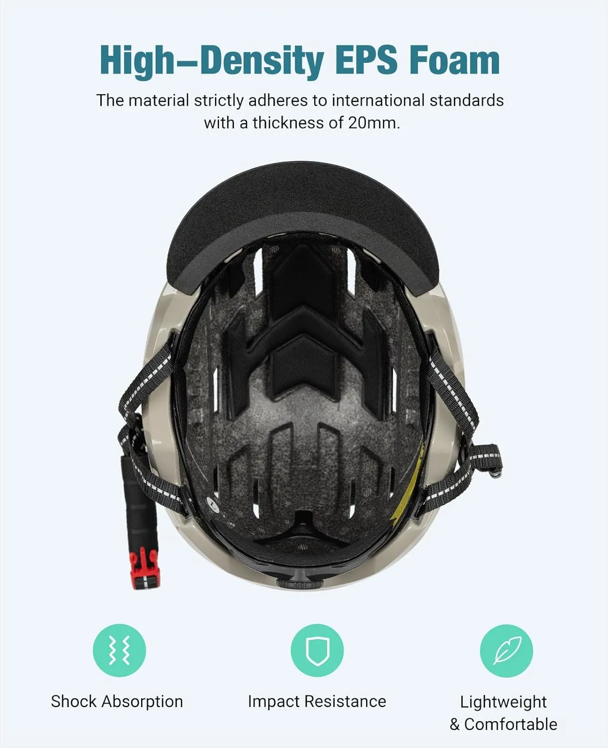 Favoto Adult Bike Helmet with Removable Visor - Lightweight Ebike Helmet CPSC Certified for Scooter, Commuting, Road Bicycle, Skating Adjustable Men Women Youth
