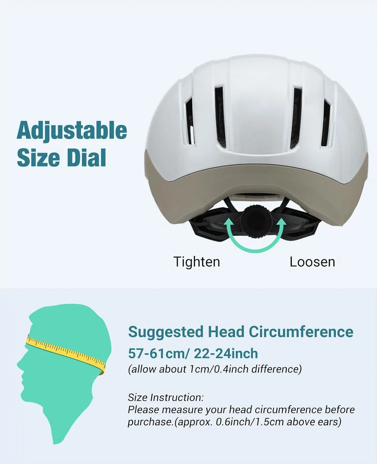 Favoto Adult Bike Helmet with Removable Visor - Lightweight Ebike Helmet CPSC Certified for Scooter, Commuting, Road Bicycle, Skating Adjustable Men Women Youth