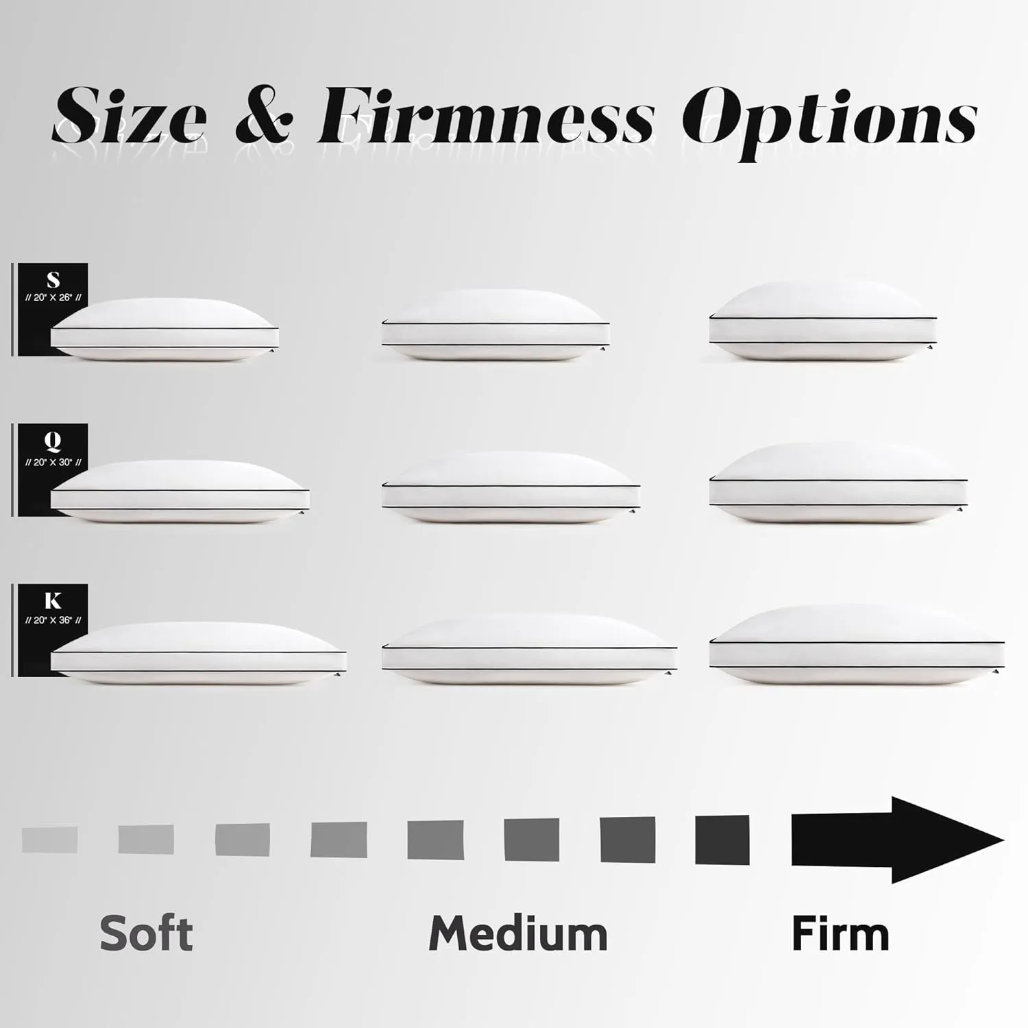 Feather Down Pillows Queen Size Set of 2 with Gusset, Luxury Hotel Collection Bed Pillow 2 Pack, Down Surrounded Gusseted Pillows for Sleeping, Soft for Side, Back Sleepers 20x30 in.