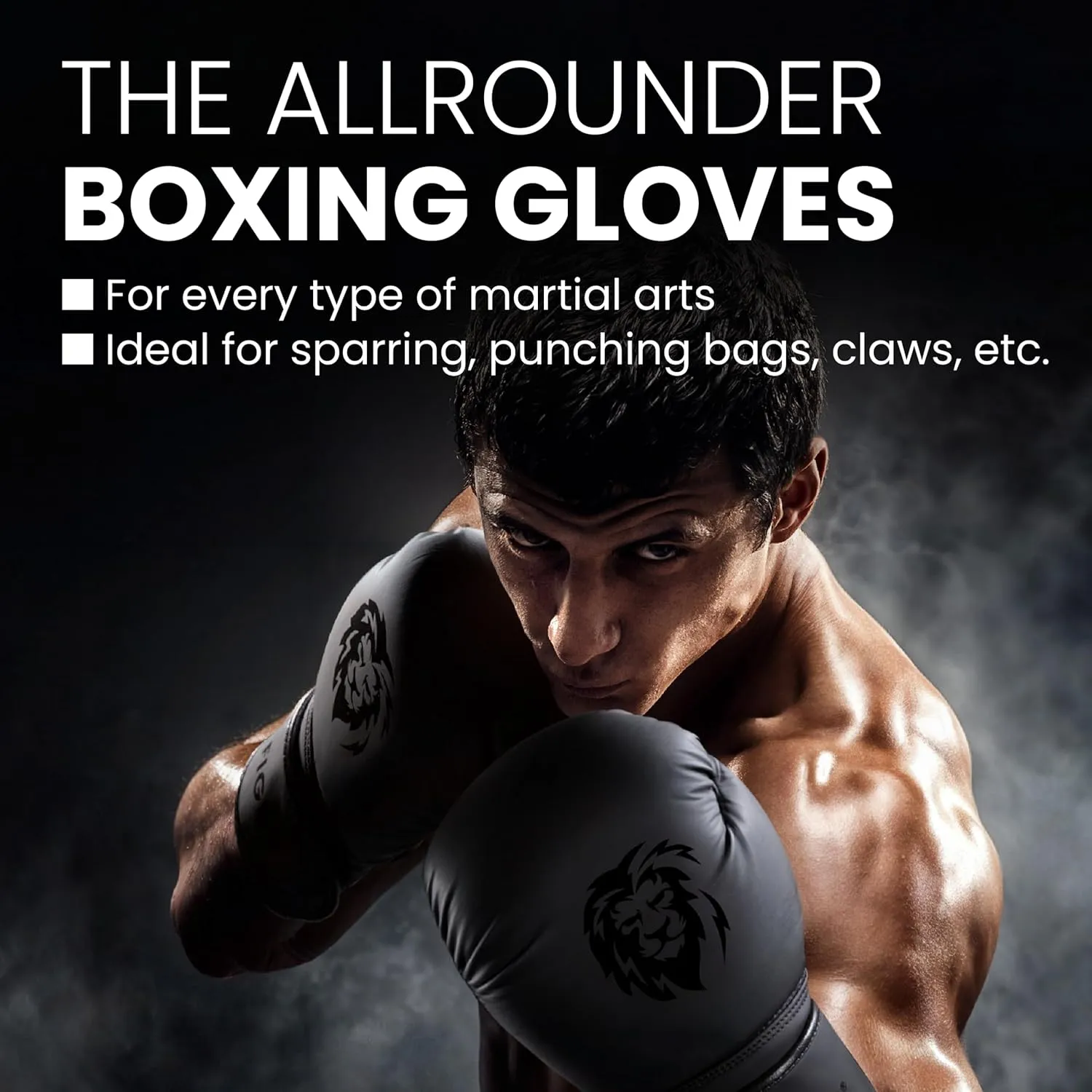 FIGHTR® Boxing Gloves - Maximum Protection & Stability | Boxing Gloves for Boxing, MMA, Muay Thai & Kickboxing | Sizes 8-16 oz, Includes Carry Bag
