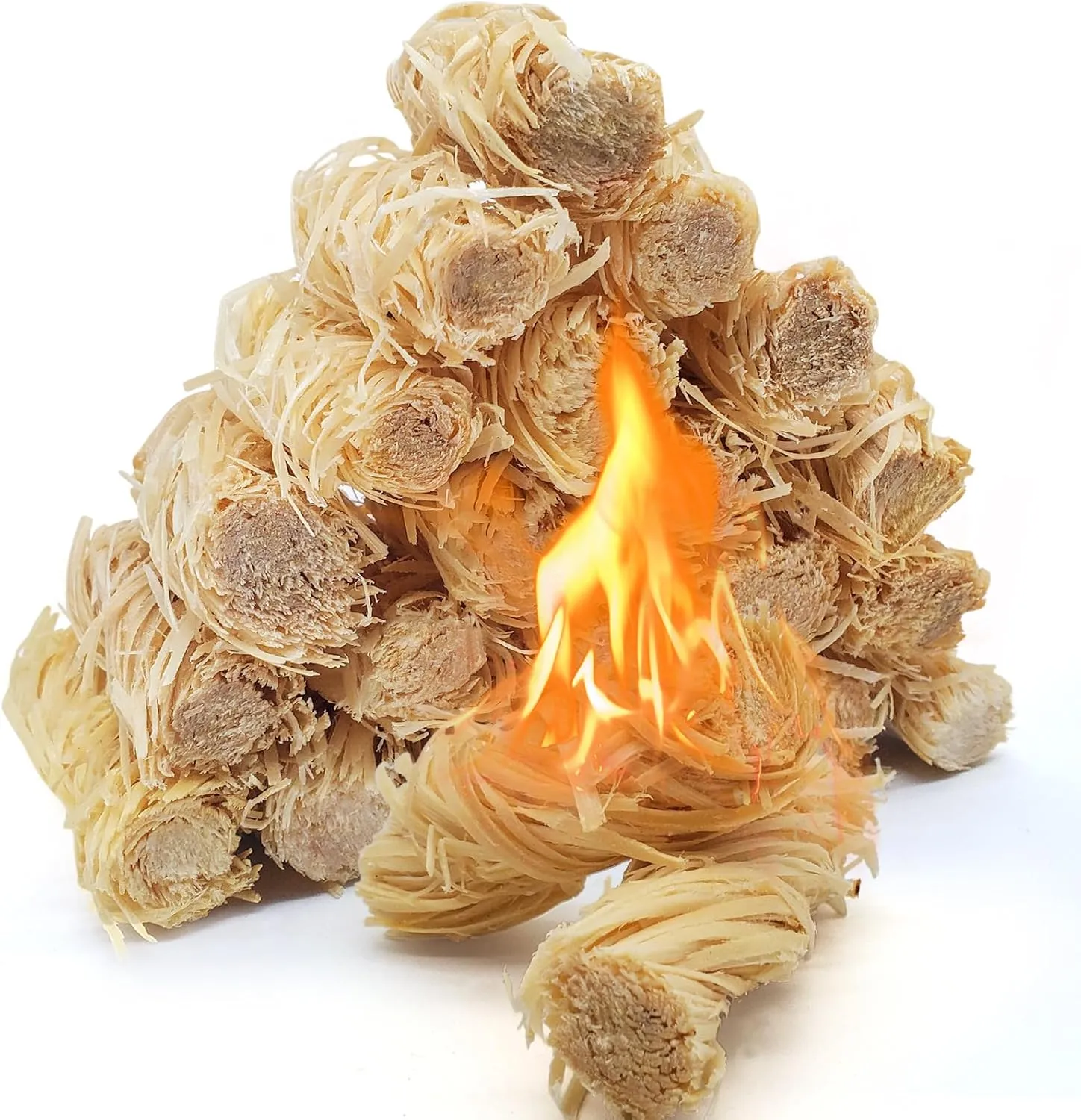 Fire Starters for Fireplace, Natural Fire Starter for Campfires, for Wood Stove, BBQ, Grill, Pizza Oven, Outdoor Fire Pit, Chimney Charcoal Starter (80)