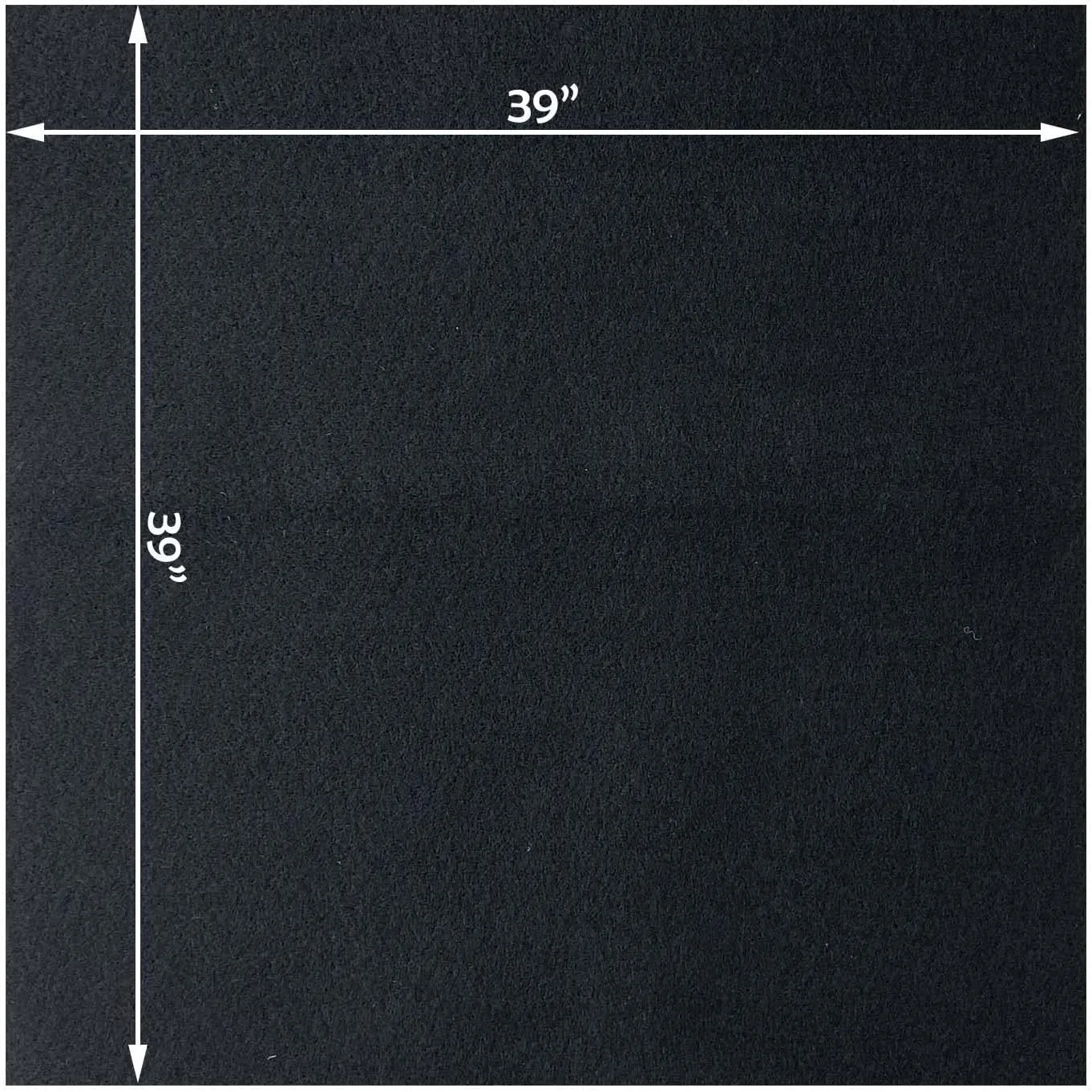 Fireproof Felt Welding Blanket Flame Retardant Fabric up to 1800°F Heat Shield for Wood Stove Smoker Grill Insulation Blanket Fire Pit Mat Fireplace Floor Protector 39x39 inches