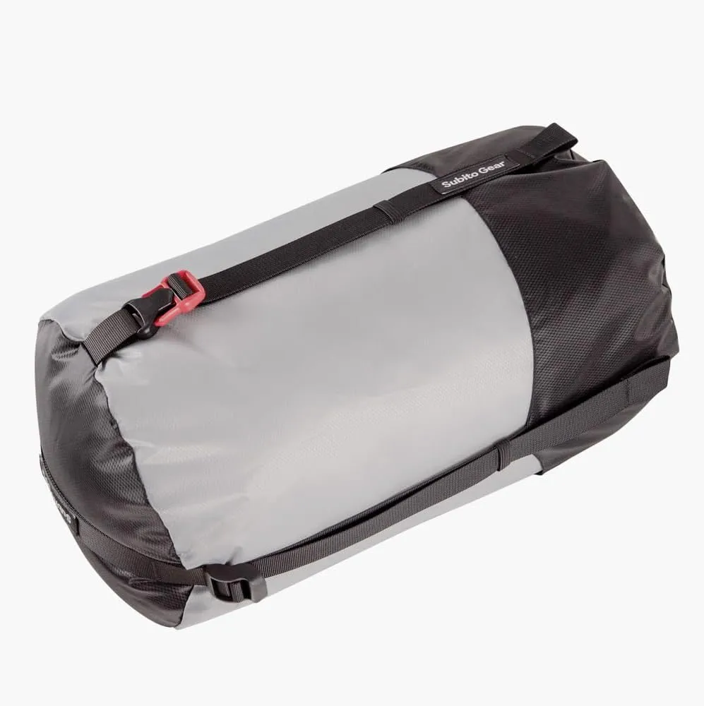 flexman Compression Sack, 2L/6L/8L/18L/25L Lightweight Ripstop Polyester Compression Bag, Water Resistances Sleeping Bag Stuff Sack for Camping Hiking Backpacking
