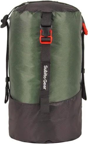 flexman Compression Sack, 2L/6L/8L/18L/25L Lightweight Ripstop Polyester Compression Bag, Water Resistances Sleeping Bag Stuff Sack for Camping Hiking Backpacking