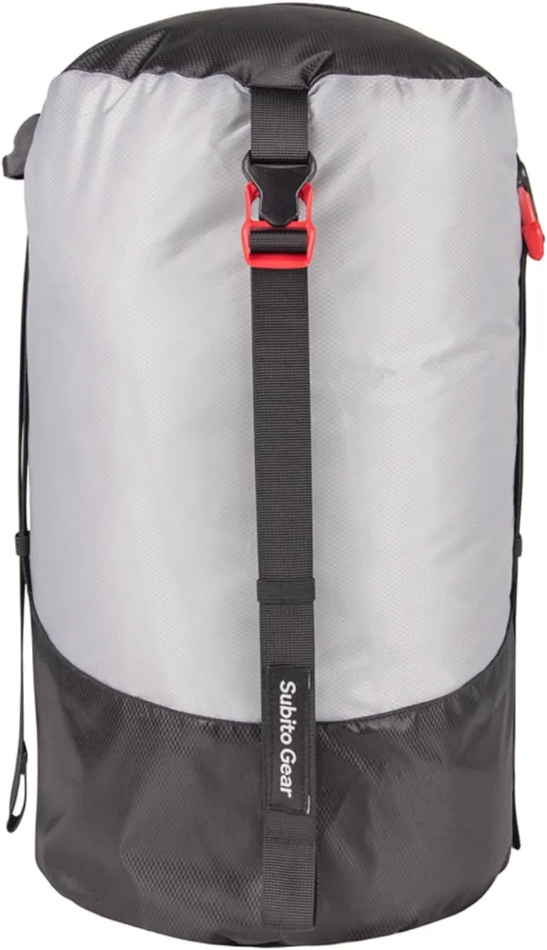 flexman Compression Sack, 2L/6L/8L/18L/25L Lightweight Ripstop Polyester Compression Bag, Water Resistances Sleeping Bag Stuff Sack for Camping Hiking Backpacking