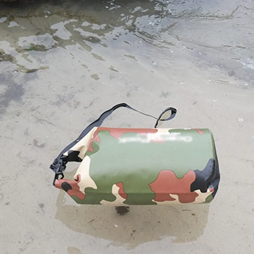 Floating Dry Backpack, Portable Roll Top Dry Sack with Straps, Keep Gear Dry Clean, for Kayaking Boating Sailing Canoeing, 2L/5L/10L/15L/20L/30L (Size : 2L)