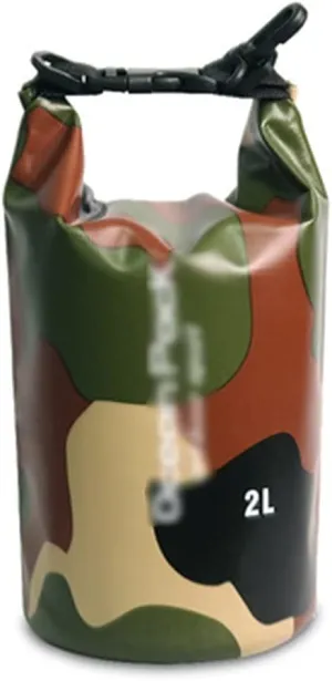 Floating Dry Backpack, Portable Roll Top Dry Sack with Straps, Keep Gear Dry Clean, for Kayaking Boating Sailing Canoeing, 2L/5L/10L/15L/20L/30L (Size : 2L)