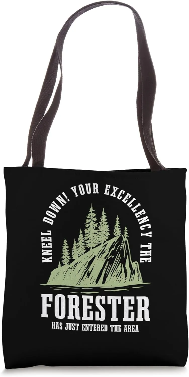 Forester Arboriculturist Tree Farmer Forest Manager Forestry Tote Bag