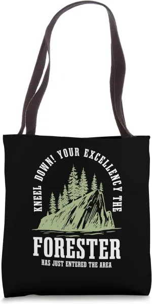 Forester Arboriculturist Tree Farmer Forest Manager Forestry Tote Bag