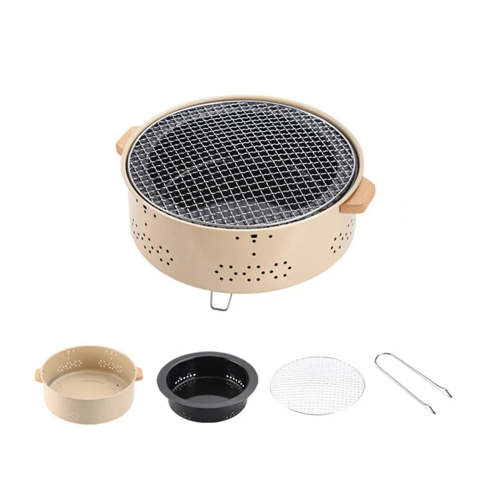 Fornello Riscaldamento Griglia Per Barbecue Materiale Metallo Griglia Da Tavolo Portatile