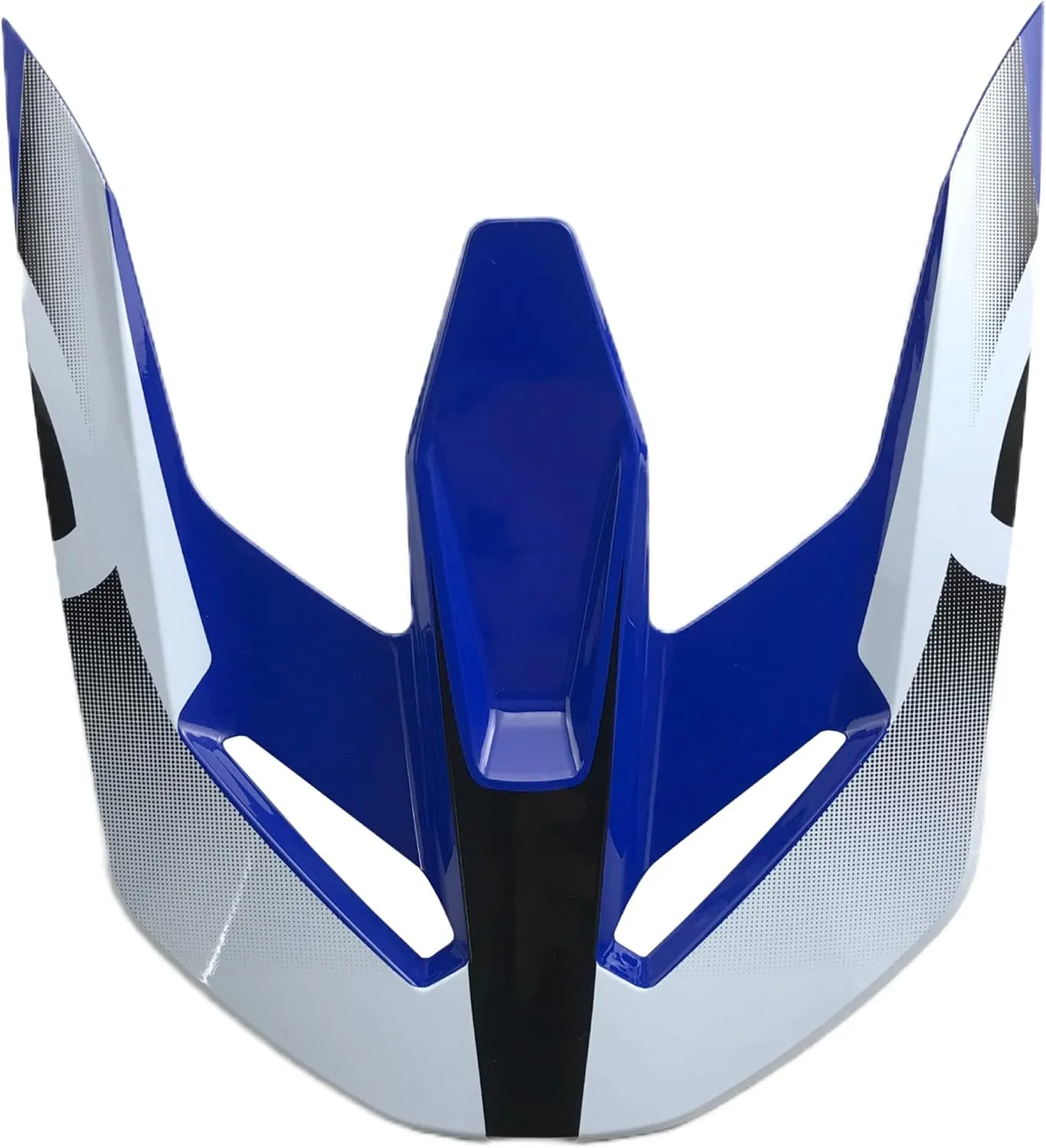 Fox Racing V1 Leed Helmet Visor/Peak Blue LG