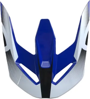 Fox Racing V1 Leed Helmet Visor/Peak Blue LG