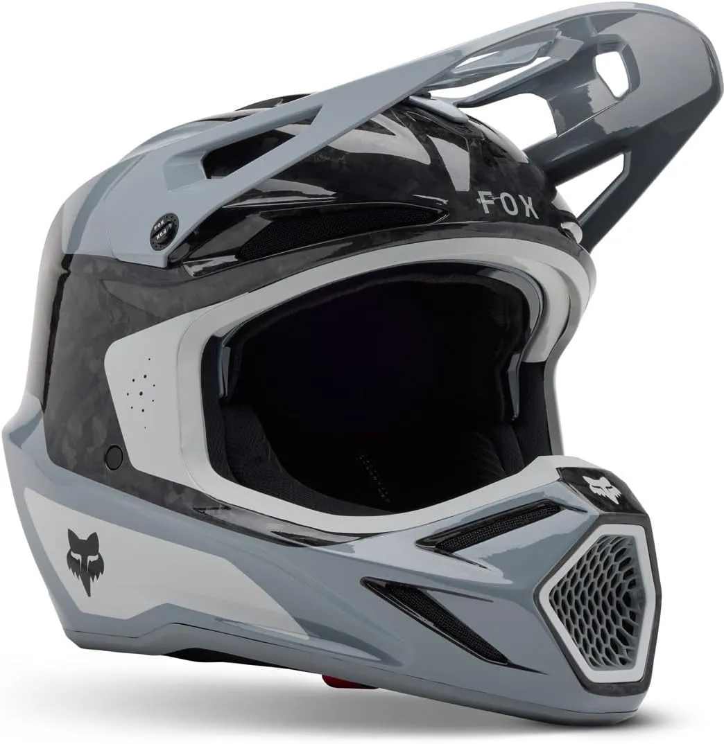 Fox Racing V3 RS Infinite Helmet Mips Vented Lightweight Cloud Grey FMVSS 218 - X-Small
