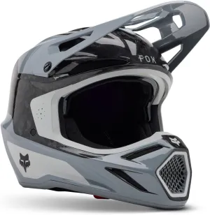 Fox Racing V3 RS Infinite Helmet Mips Vented Lightweight Cloud Grey FMVSS 218 - X-Small