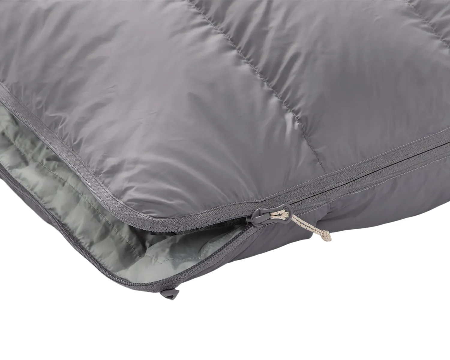 Freja  10° Blanket Sleeping Bag - Silver Filigree Grey