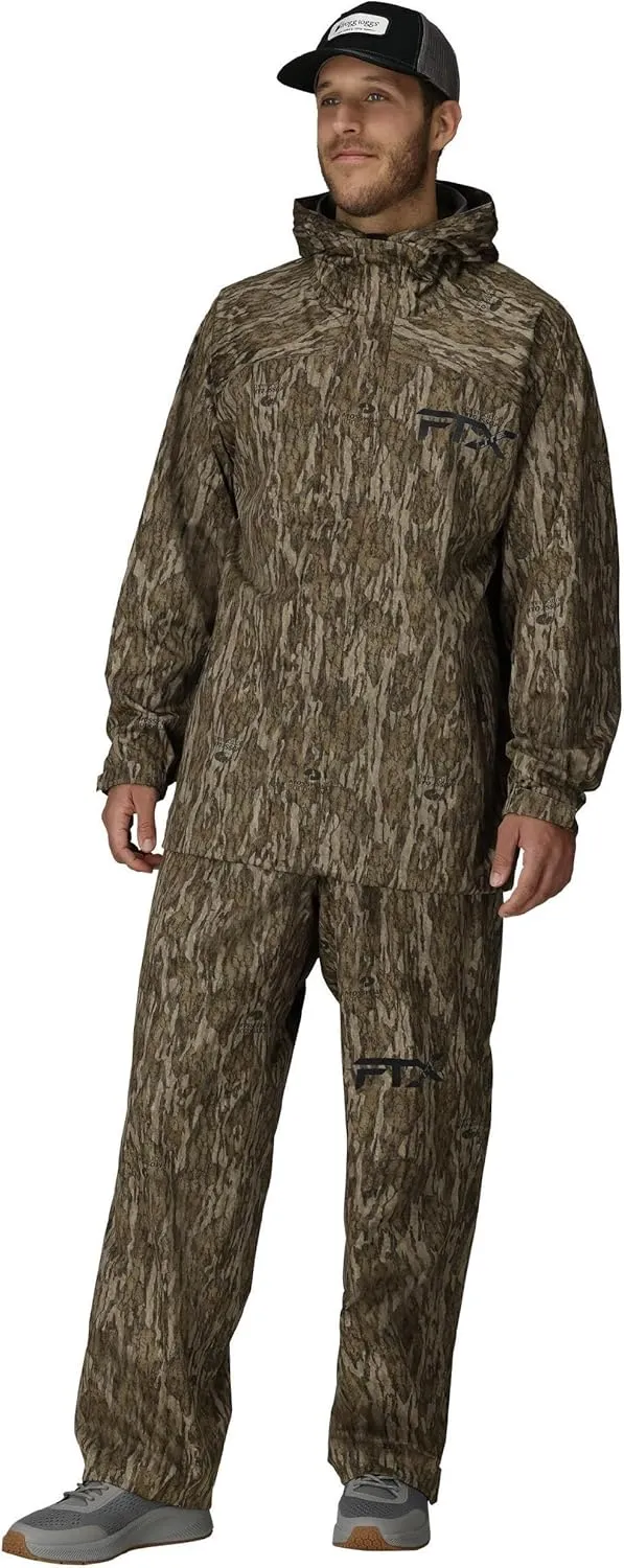 FROGG TOGGS Men’s FTX Lite Rain Jacket – 3-Layer Waterproof, Breathable, Stretch Comfort