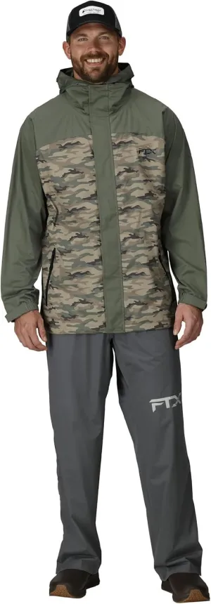 FROGG TOGGS Men’s FTX Lite Rain Jacket – 3-Layer Waterproof, Breathable, Stretch Comfort