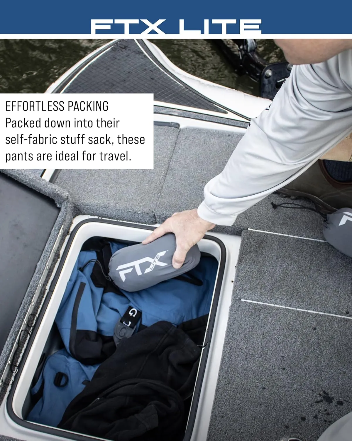 FROGG TOGGS Men's Ftx Lite Waterproof Rain Pant, Breathable, Comfort Stretch